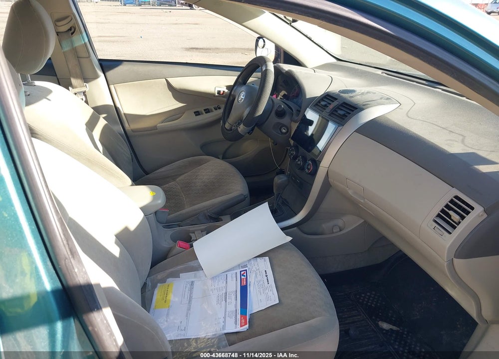 2009 TOYOTA COROLLA LE VIN: JTDBL40E199093297