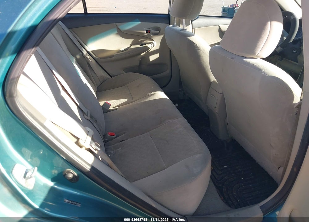 2009 TOYOTA COROLLA LE VIN: JTDBL40E199093297