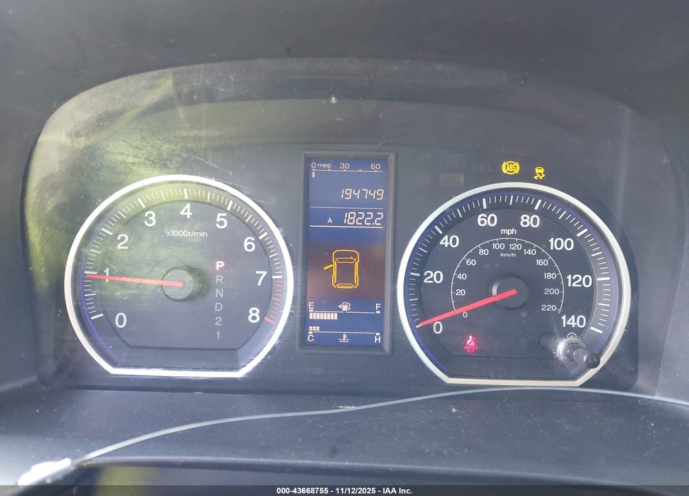 2010 HONDA CR-V VIN: 5J6RE4H30AL075158
