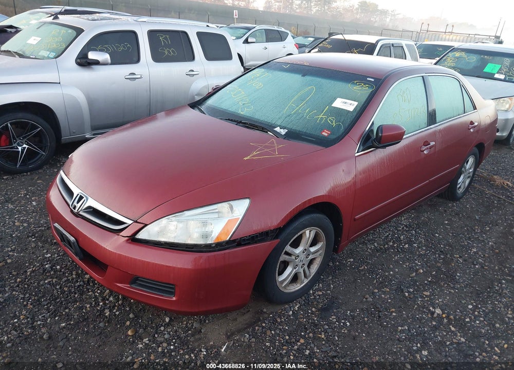 2007 HONDA ACCORD VIN: 1HGCM56317A022868