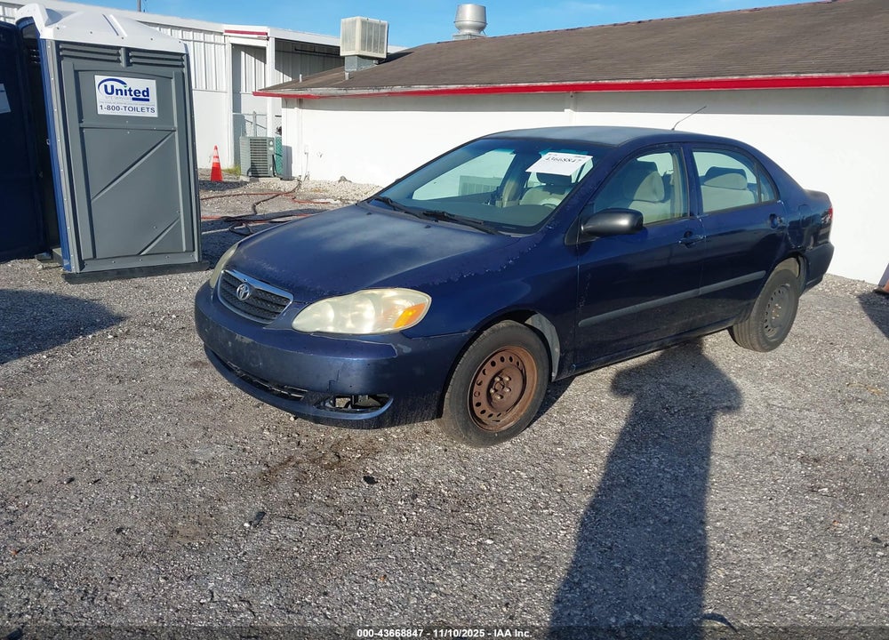 2005 TOYOTA COROLLA CE VIN: JTDBR32E152060471