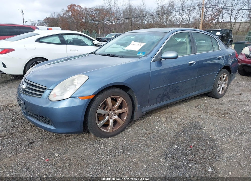 2006 INFINITI G35X VIN: JNKCV51F06M605540