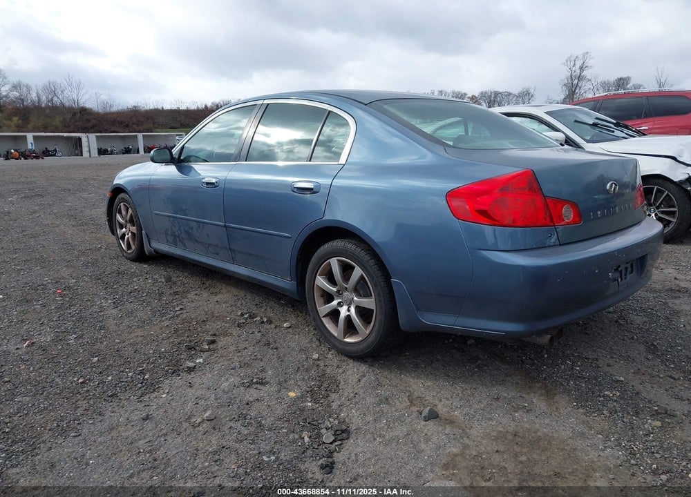 2006 INFINITI G35X VIN: JNKCV51F06M605540