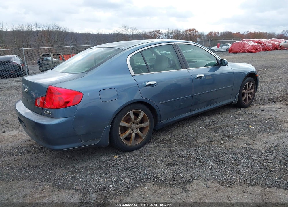 2006 INFINITI G35X VIN: JNKCV51F06M605540