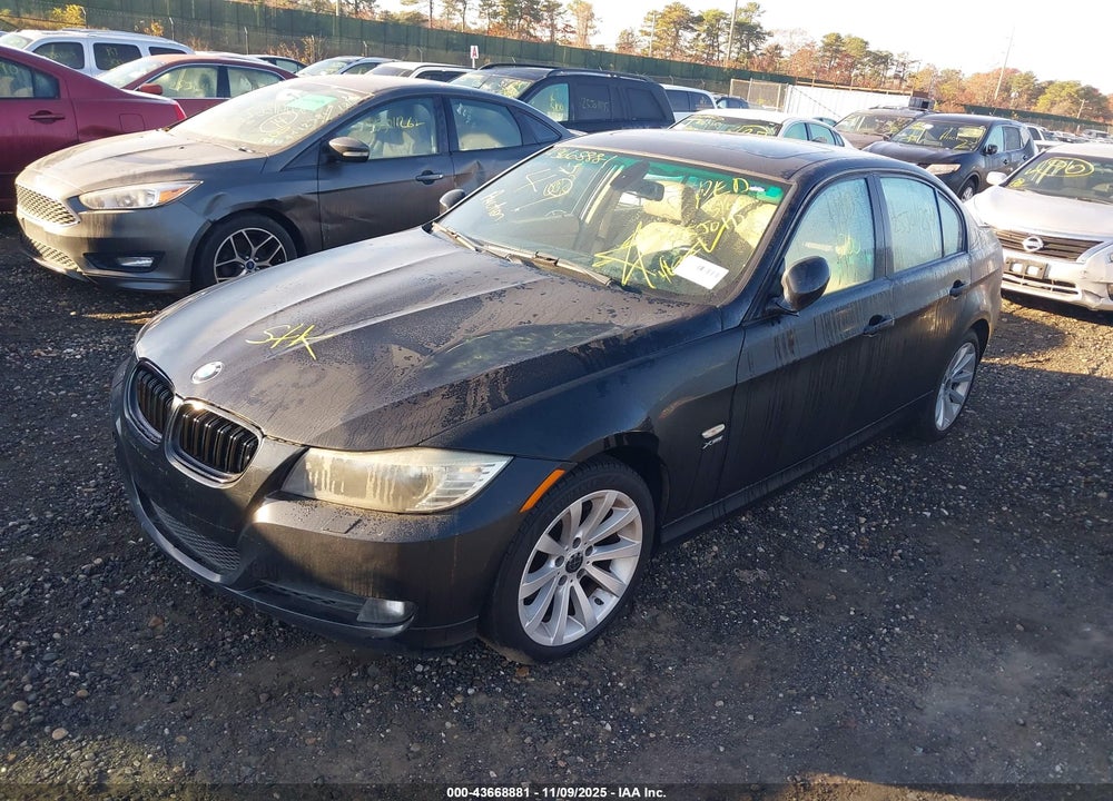 2011 BMW 3 SERIES VIN: WBAPK5C58BF125550