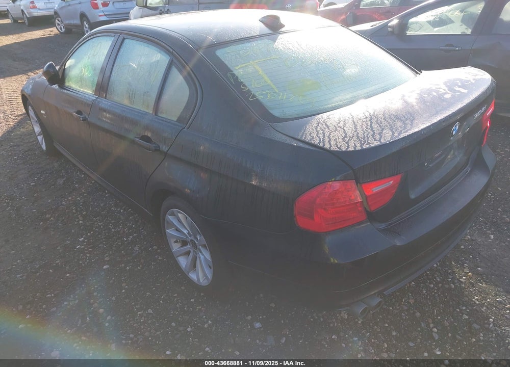 2011 BMW 3 SERIES VIN: WBAPK5C58BF125550