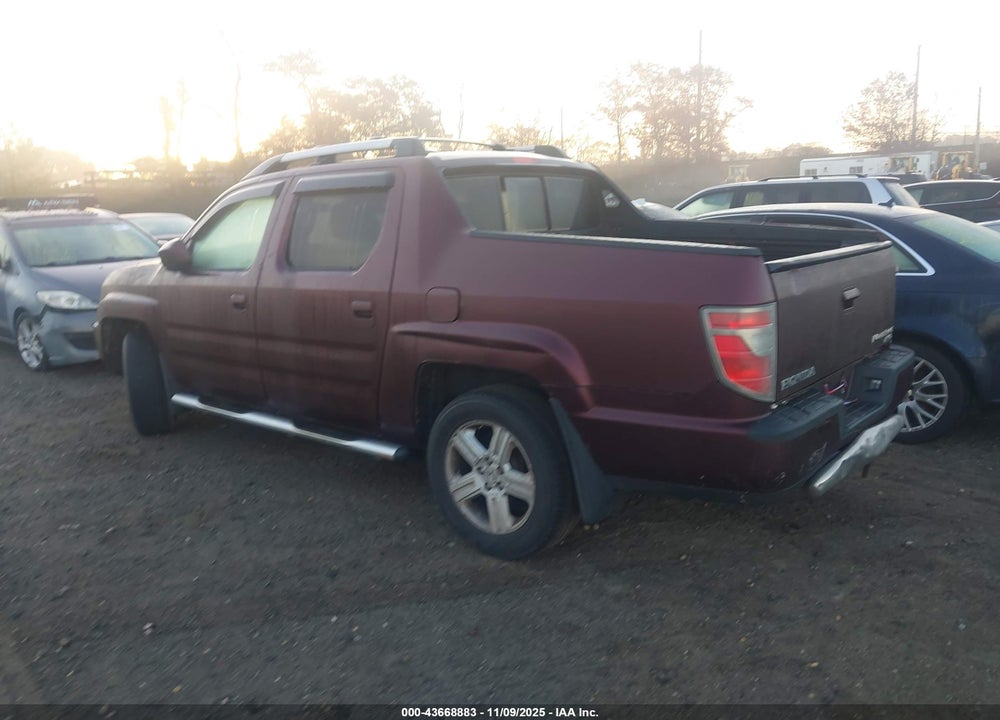 2012 HONDA RIDGELINE VIN: 5FPYK1F55CB460340