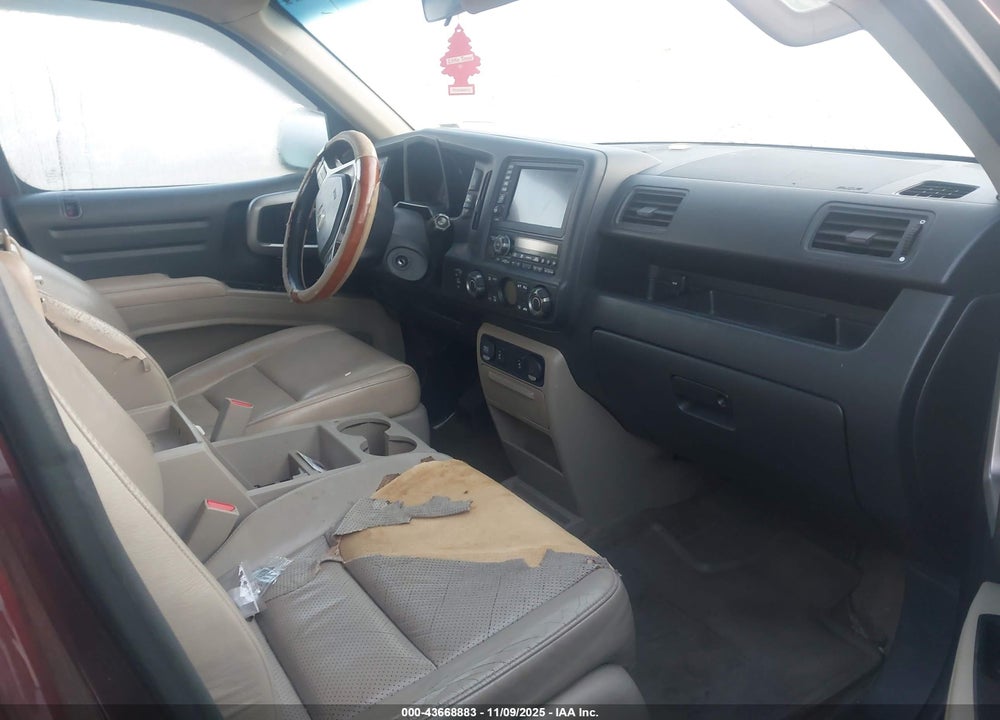 2012 HONDA RIDGELINE VIN: 5FPYK1F55CB460340