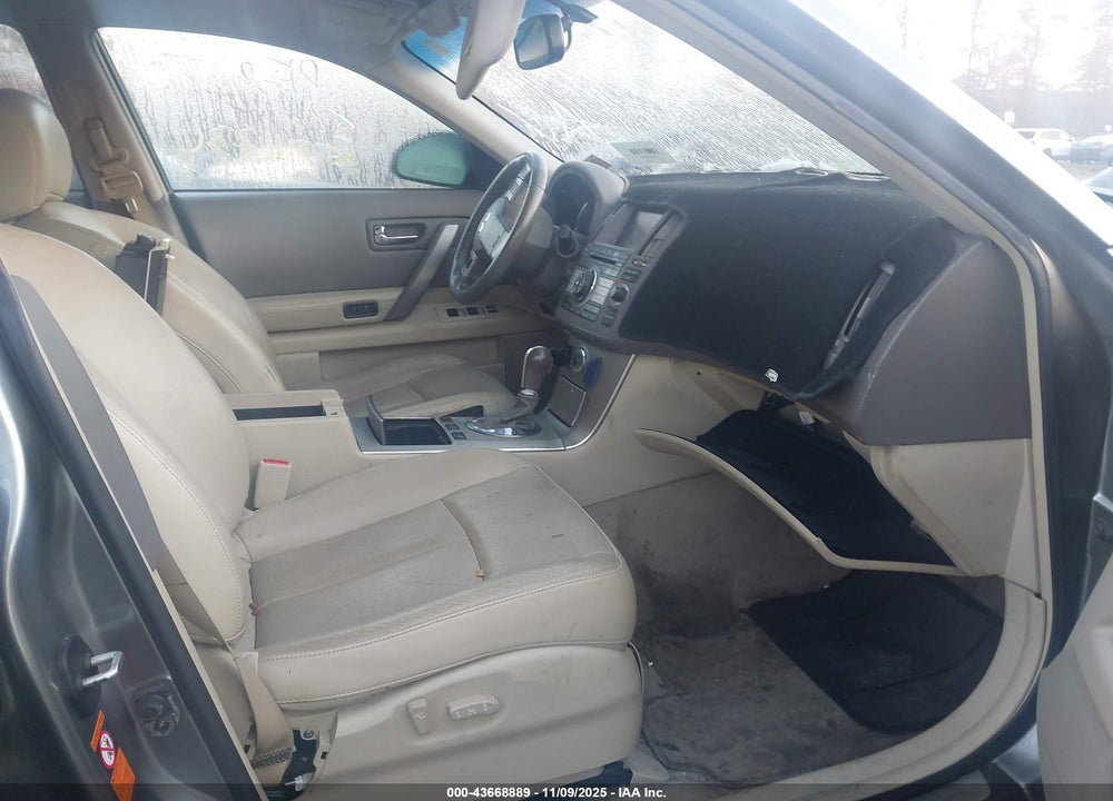 2008 INFINITI FX35 VIN: JNRAS08W38X207640