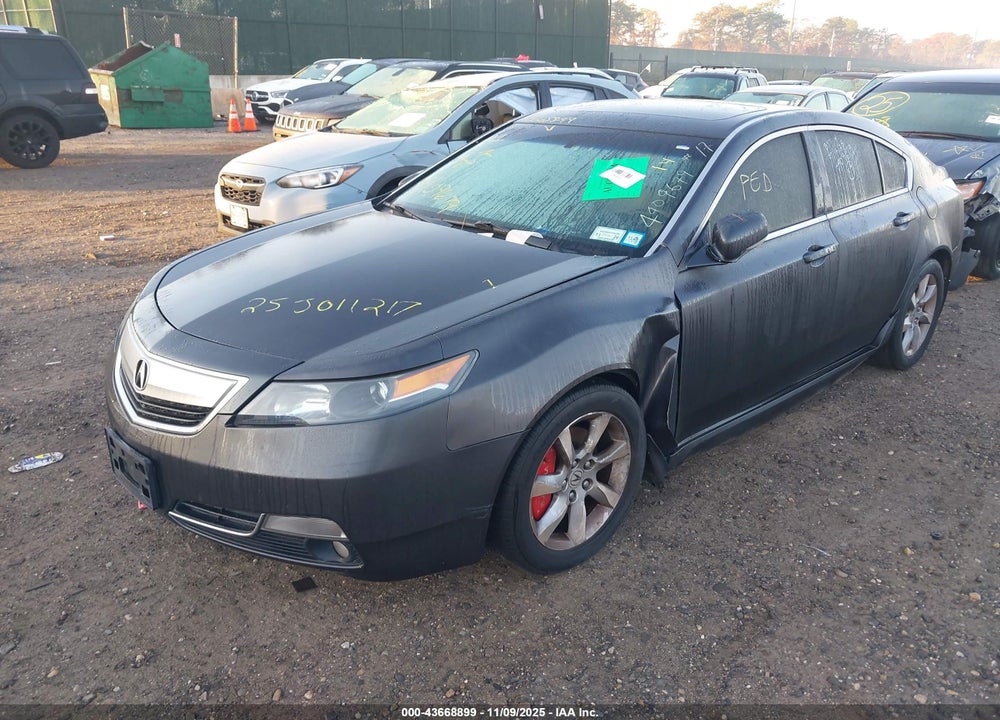 2012 ACURA TL VIN: 19UUA8F59CA007724
