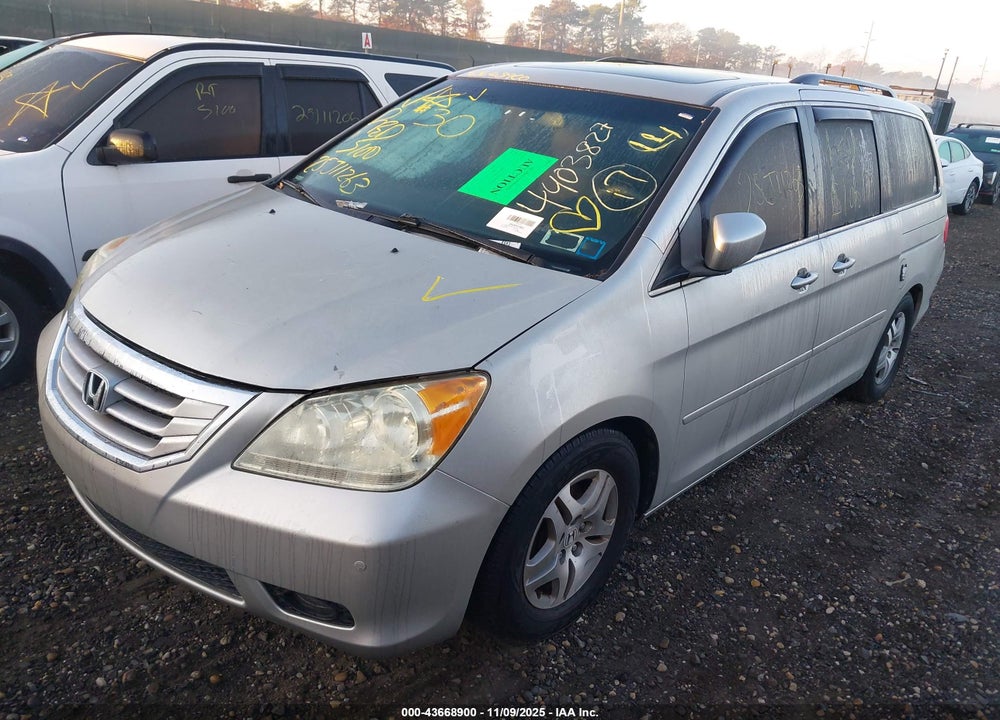 2009 HONDA ODYSSEY TOURING VIN: 5FNRL38849B029736