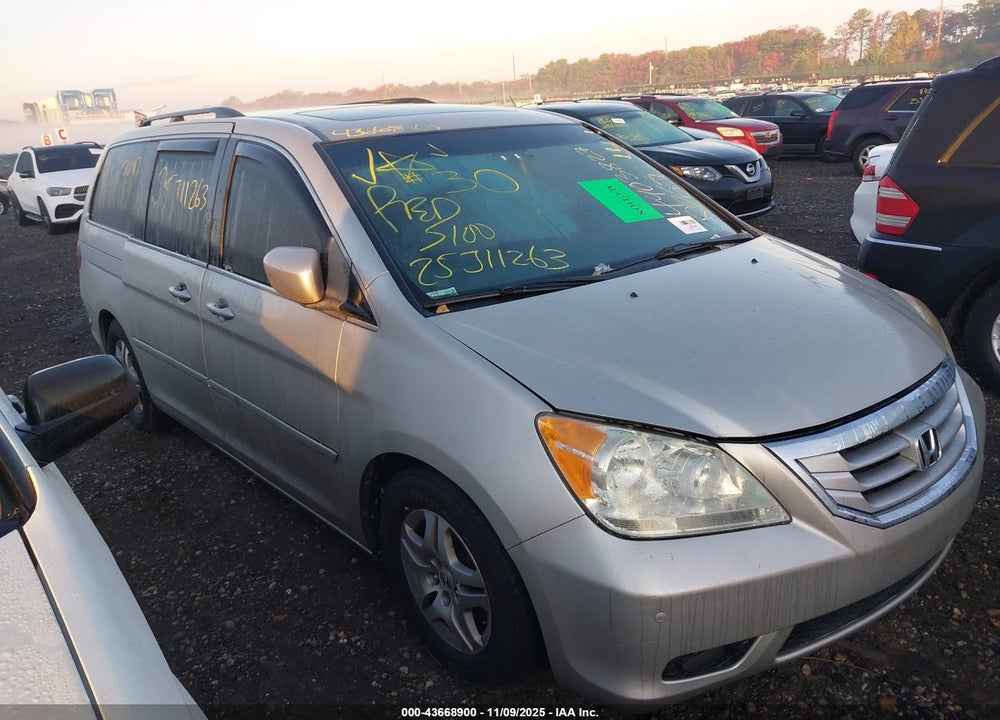 2009 HONDA ODYSSEY TOURING VIN: 5FNRL38849B029736