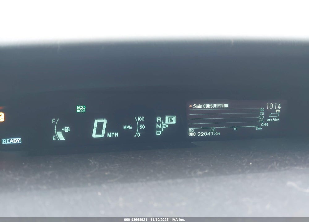 2010 TOYOTA PRIUS II VIN: JTDKN3DUXA0230607