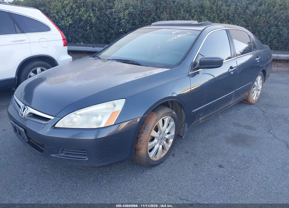 2007 HONDA ACCORD 3.0 EX VIN: 1HGCM66577A061827