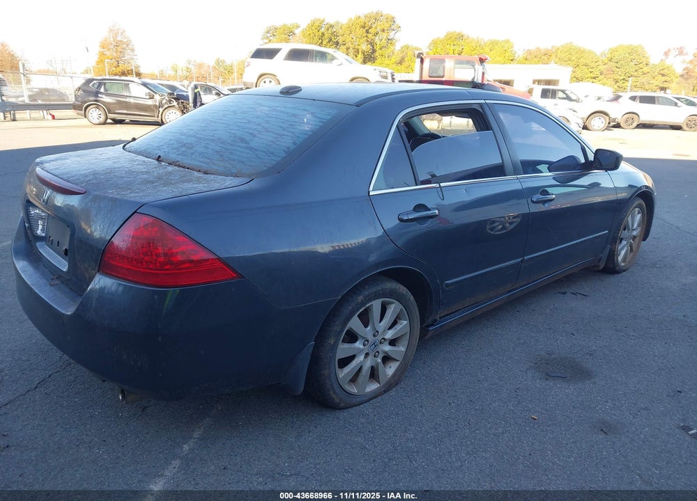 2007 HONDA ACCORD 3.0 EX VIN: 1HGCM66577A061827