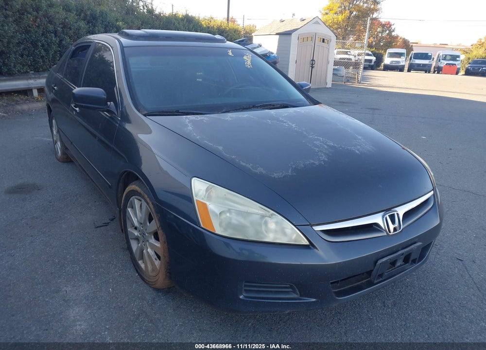 2007 HONDA ACCORD 3.0 EX VIN: 1HGCM66577A061827