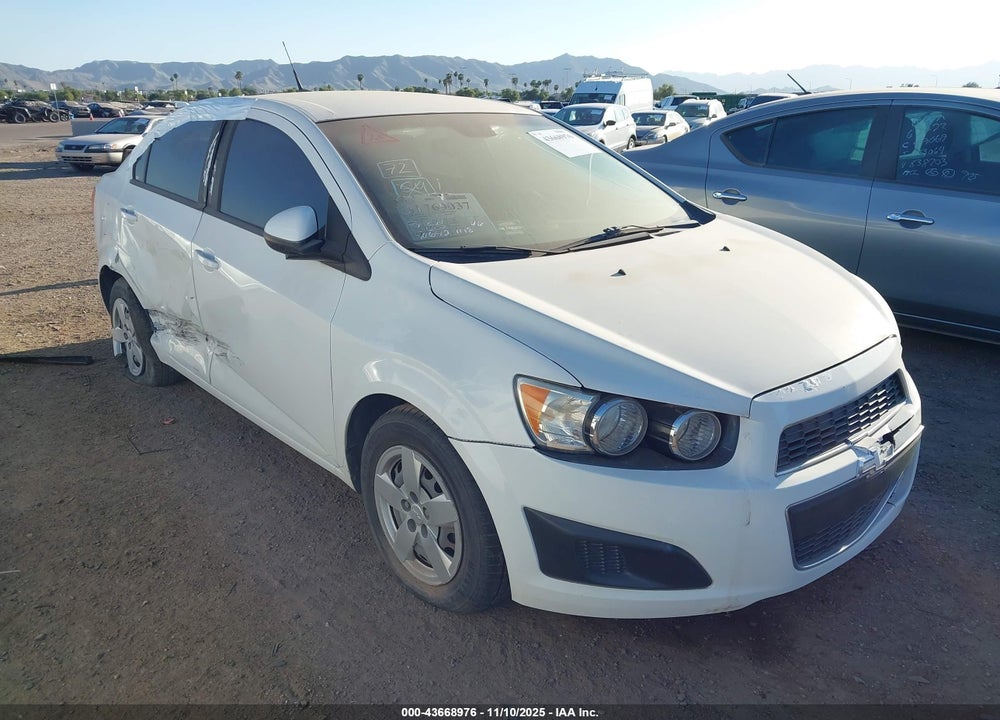 2013 CHEVROLET SONIC VIN: 1G1JA5SH5D4183419