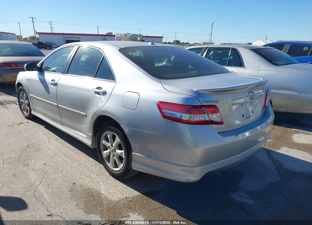 2011 TOYOTA CAMRY VIN: 4T1BF3EK2BU752678