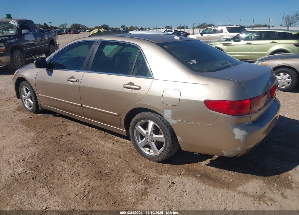 2005 HONDA ACCORD VIN: 1HGCM56855A051962