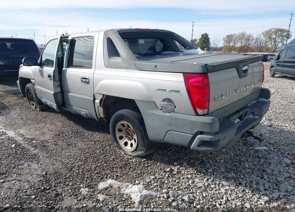 2005 CHEVROLET AVALANCHE 1500 LS VIN: 3GNEK12Z25G256085
