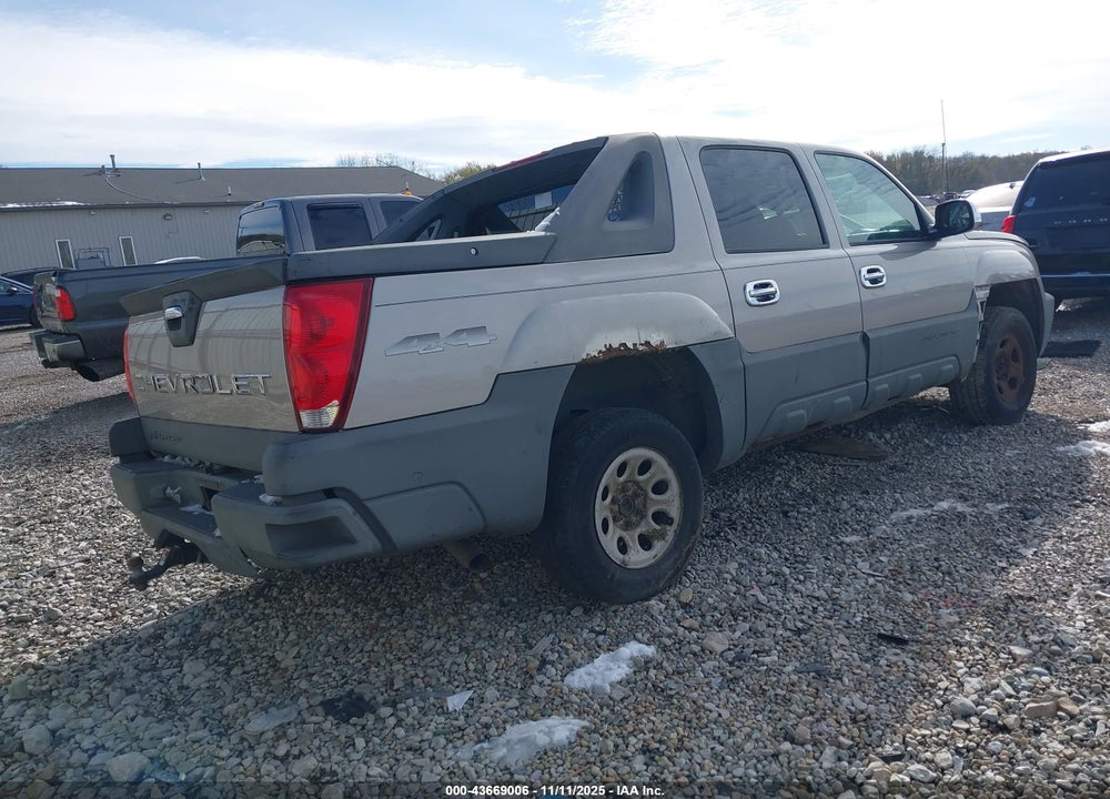 2005 CHEVROLET AVALANCHE 1500 LS VIN: 3GNEK12Z25G256085