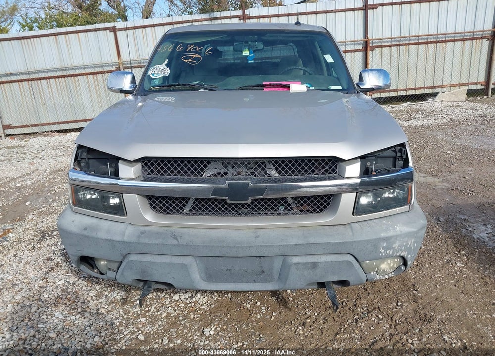 2005 CHEVROLET AVALANCHE 1500 LS VIN: 3GNEK12Z25G256085