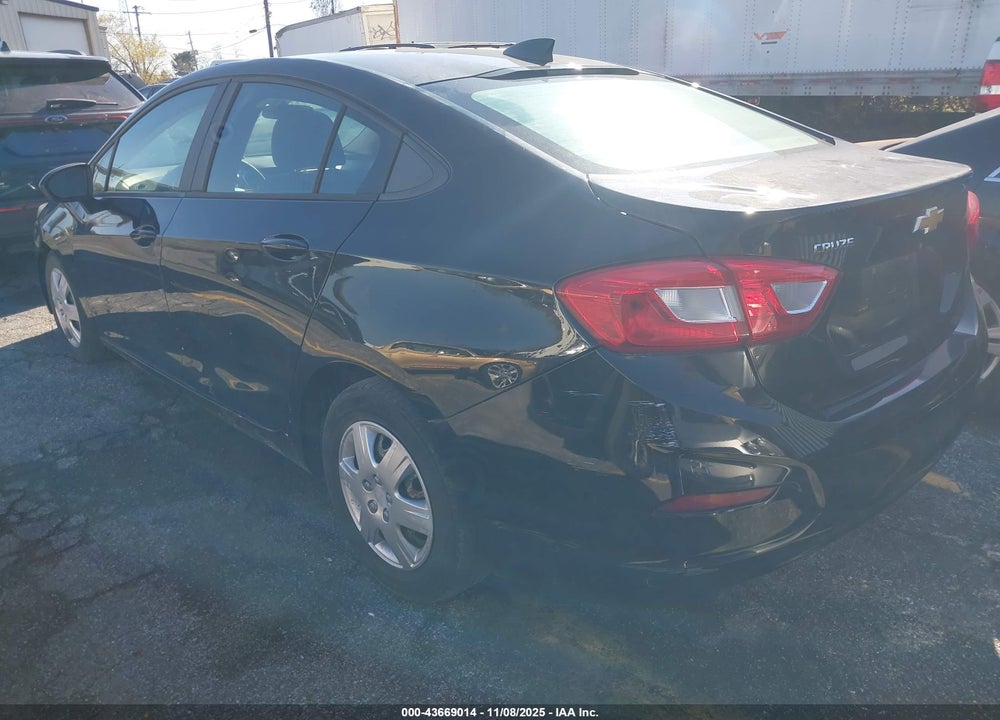 2017 CHEVROLET CRUZE LS AUTO VIN: 1G1BC5SM9H7206670