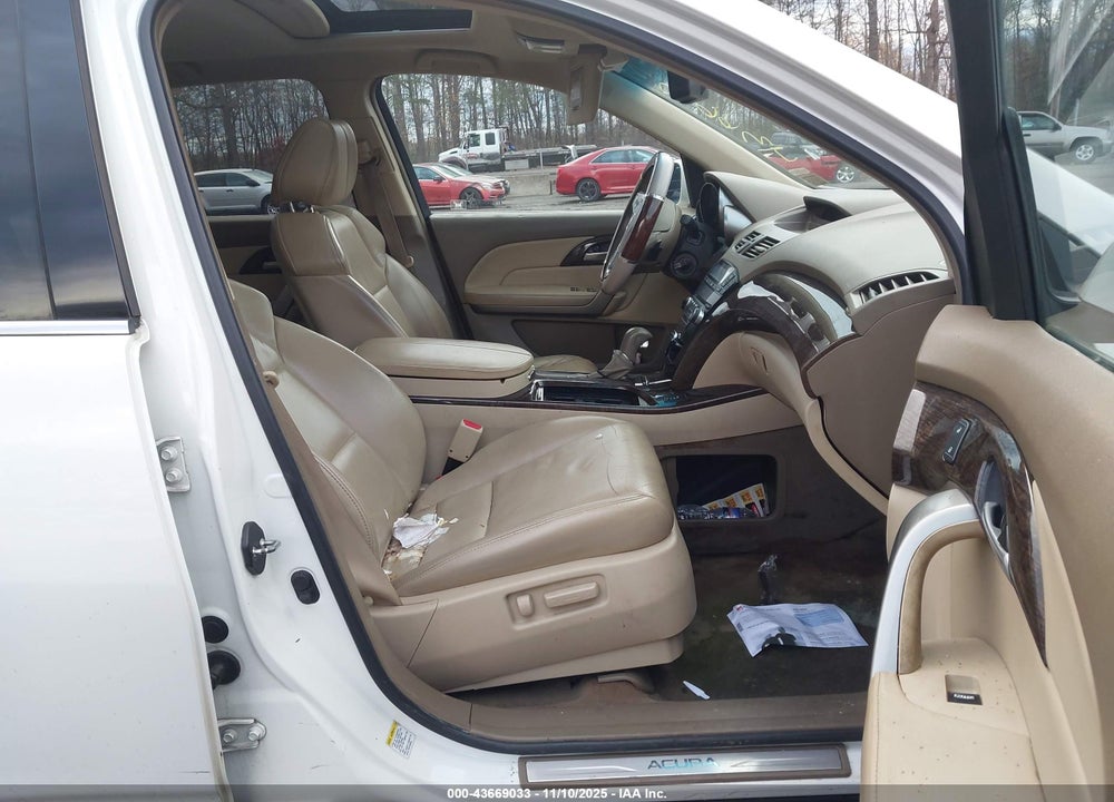 2012 ACURA MDX VIN: 2HNYD2H21CH500686