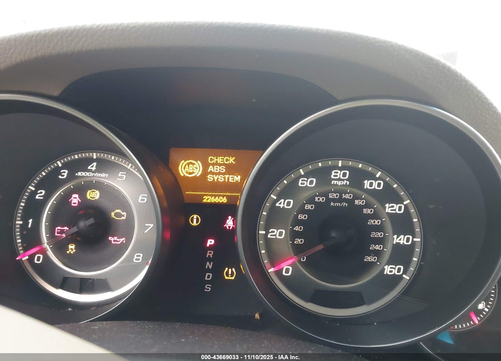 2012 ACURA MDX VIN: 2HNYD2H21CH500686