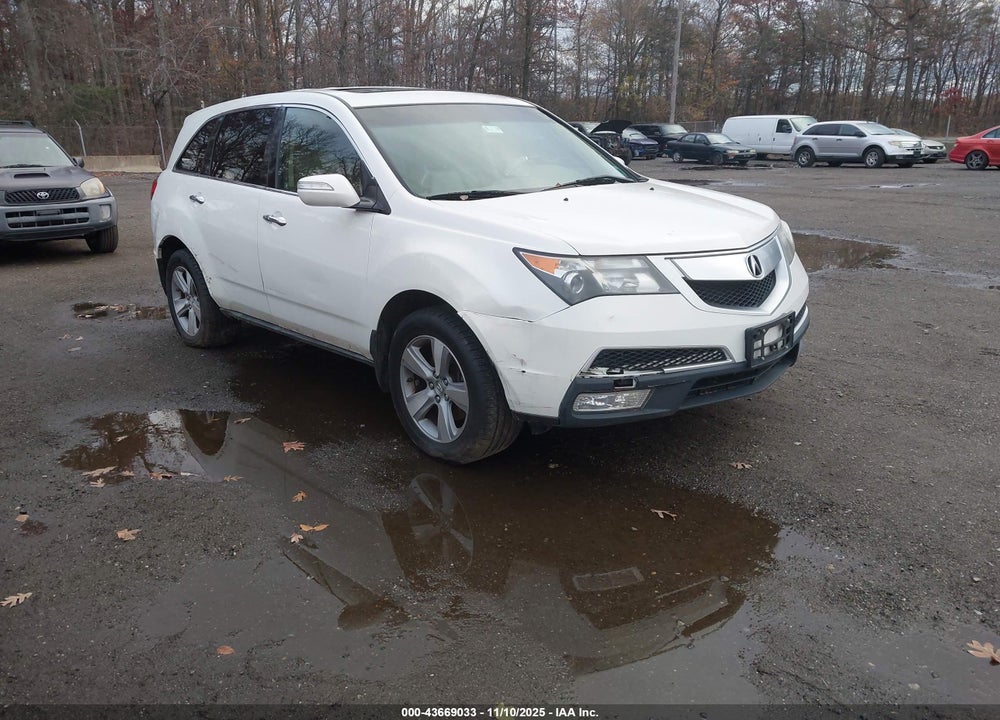 2012 ACURA MDX VIN: 2HNYD2H21CH500686