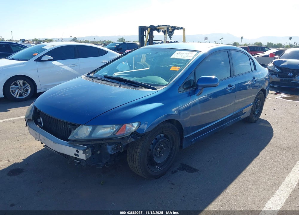 2010 HONDA CIVIC LX VIN: 19XFA1F59AE034723