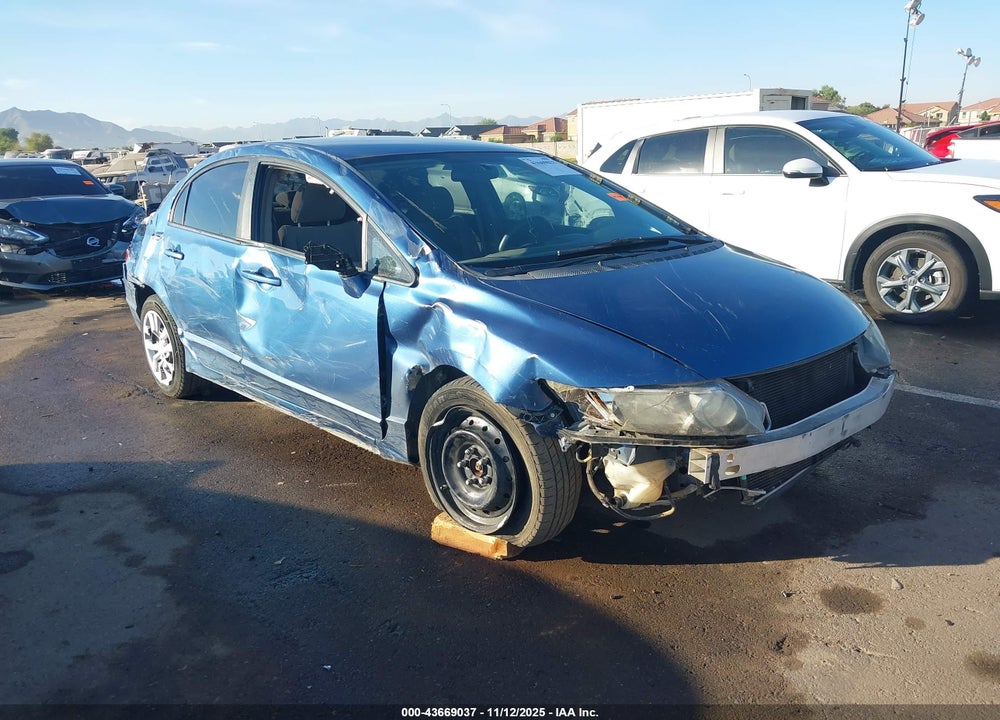 2010 HONDA CIVIC LX VIN: 19XFA1F59AE034723