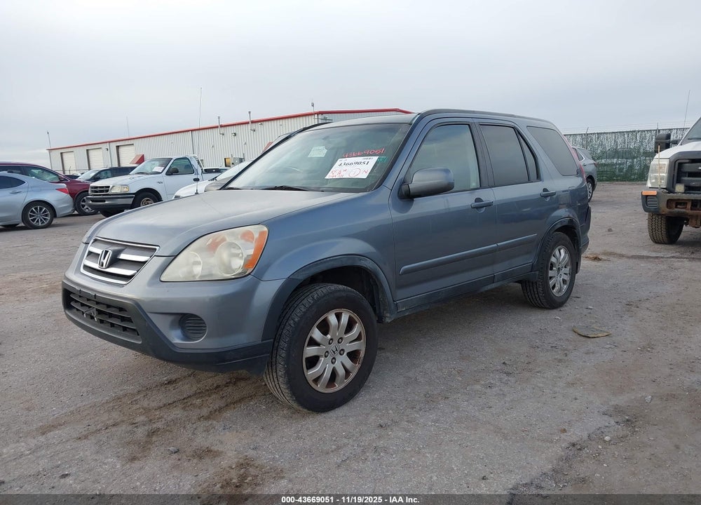 2005 HONDA CR-V SE VIN: JHLRD78955C008756