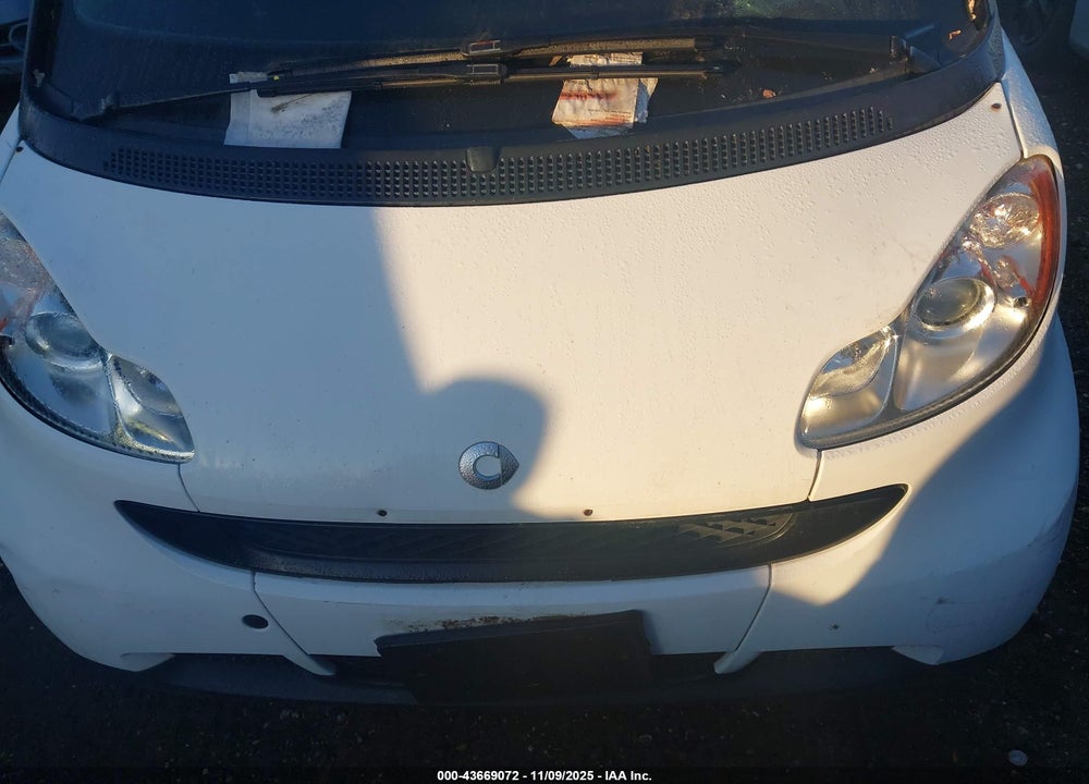 2012 SMART FORTWO VIN: WMEEJ3BA9CK520055