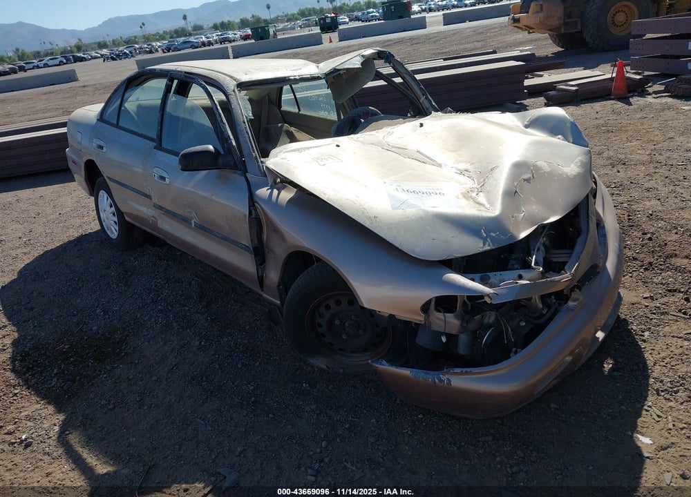1997 MITSUBISHI GALANT VIN: 4A3AJ46G7VE009976