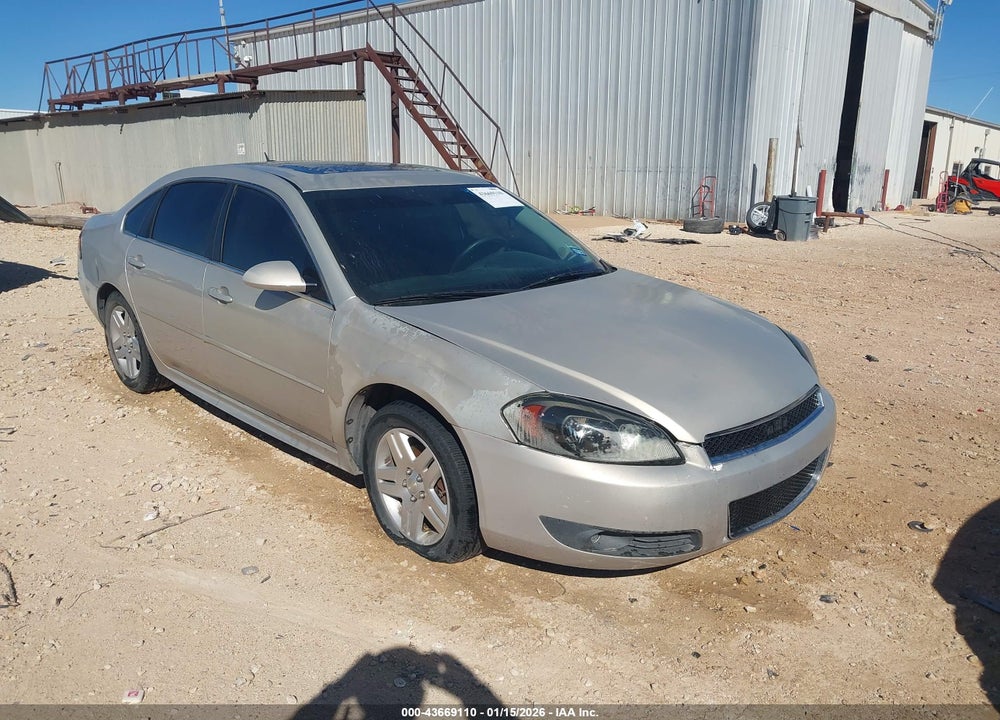 2012 CHEVROLET IMPALA LT VIN: 2G1WG5E3XC1272661
