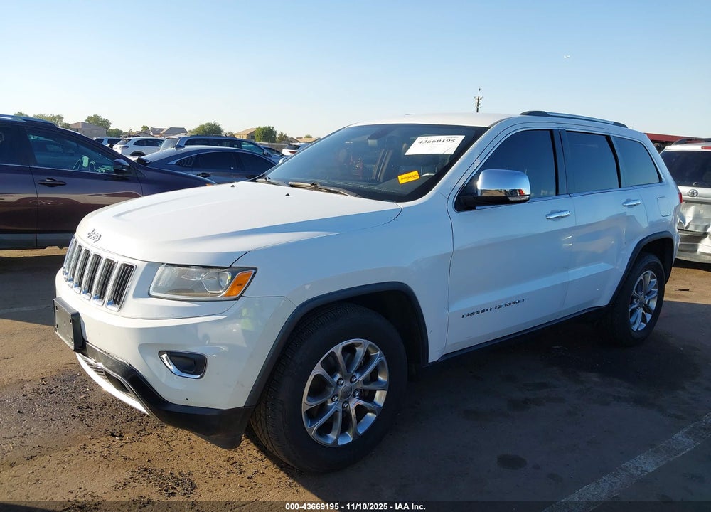 2015 JEEP GRAND CHEROKEE LIMITED VIN: 1C4RJEBG2FC765343