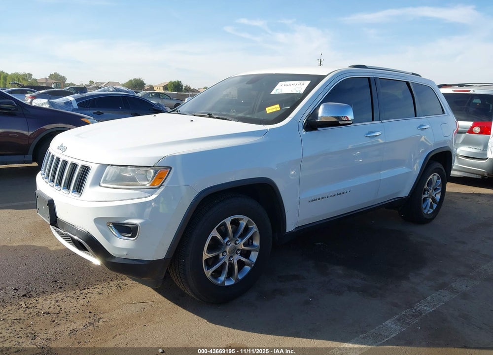 2015 JEEP GRAND CHEROKEE LIMITED VIN: 1C4RJEBG2FC765343