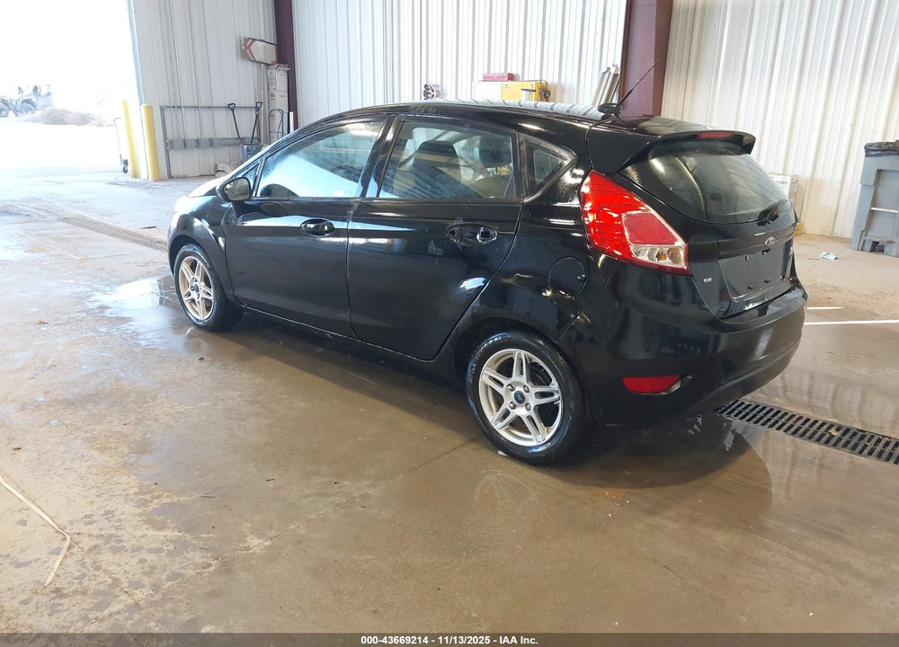 2018 FORD FIESTA SE VIN: 3FADP4EJ2JM100837