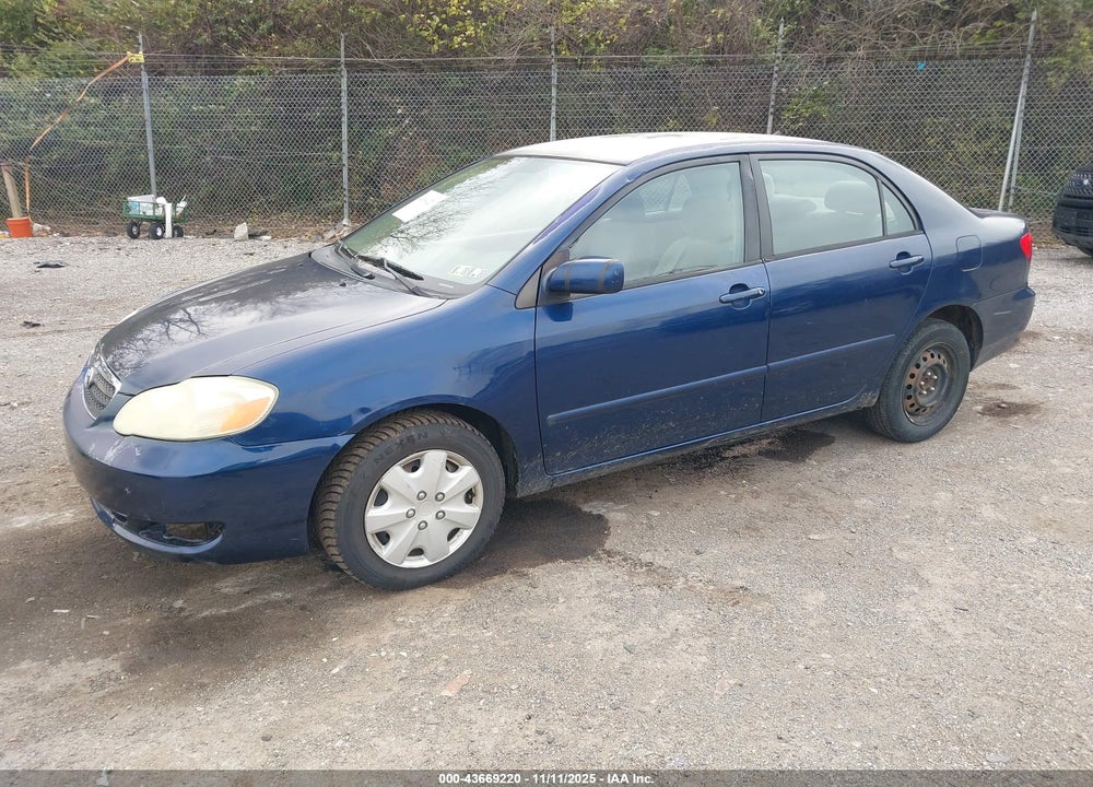2005 TOYOTA COROLLA LE VIN: 1NXBR32E55Z378903