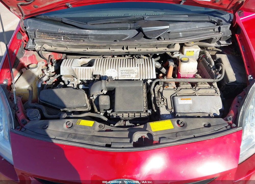 2011 TOYOTA PRIUS FOUR VIN: JTDKN3DU4B0284728