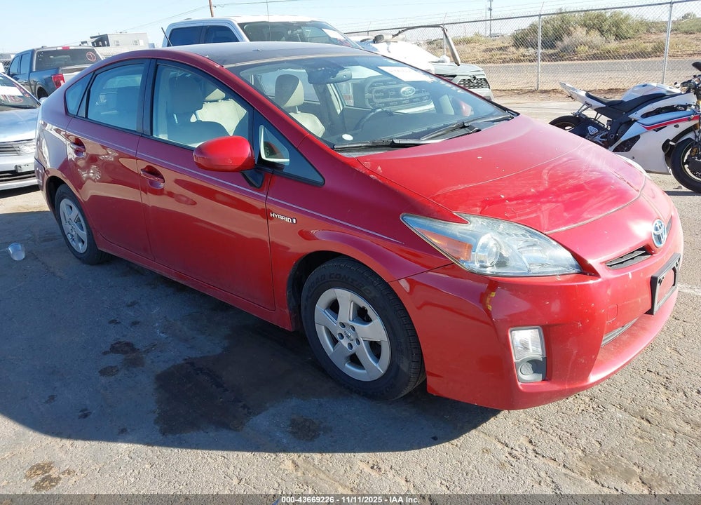 2011 TOYOTA PRIUS FOUR VIN: JTDKN3DU4B0284728