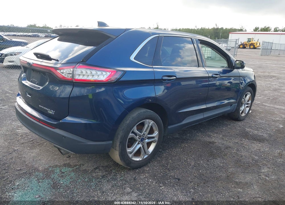 2017 FORD EDGE TITANIUM VIN: 2FMPK4K97HBB97668