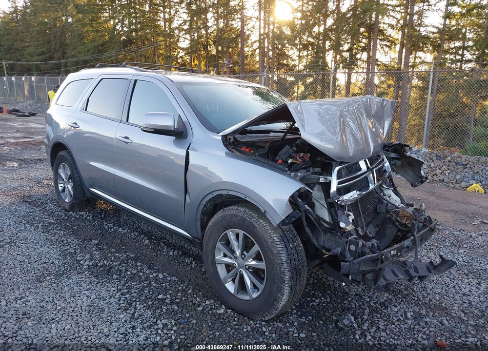 2015 DODGE DURANGO LIMITED VIN: 1C4RDJDG2FC931356