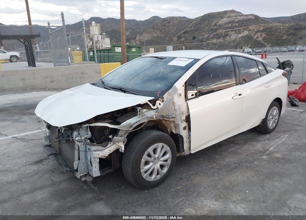2020 TOYOTA PRIUS L ECO VIN: JTDKARFU5L3110257