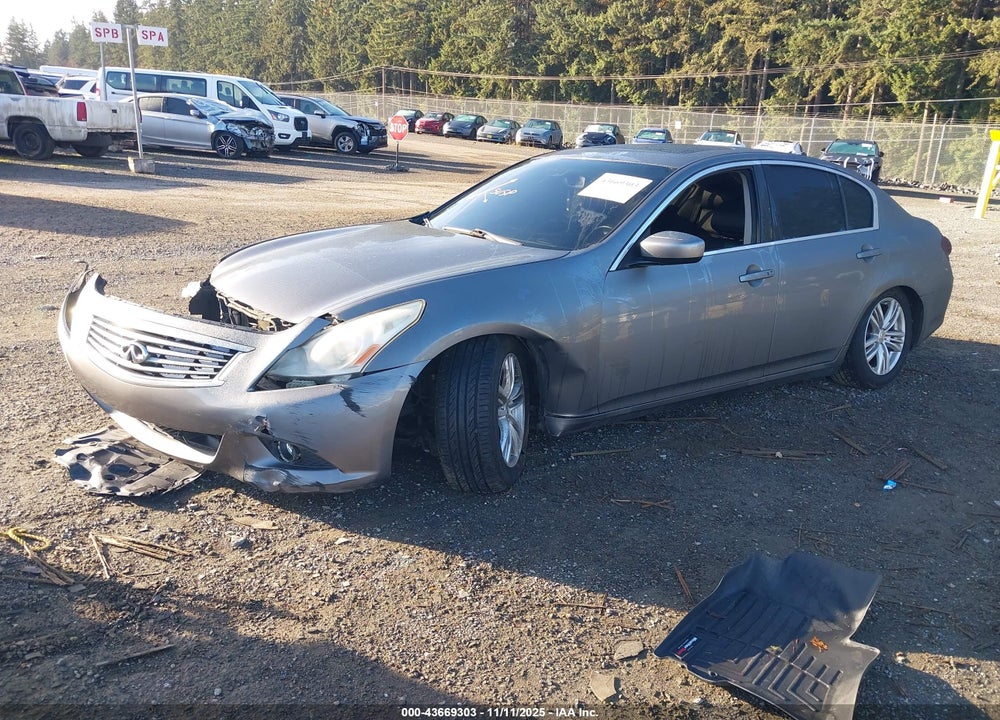 2011 INFINITI G37X VIN: JN1CV6AR8BM401857