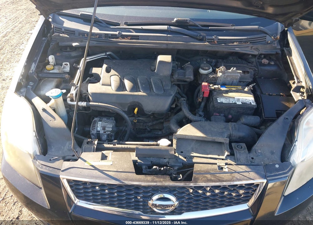 2011 NISSAN SENTRA 2.0SR VIN: 3N1AB6AP6BL647850