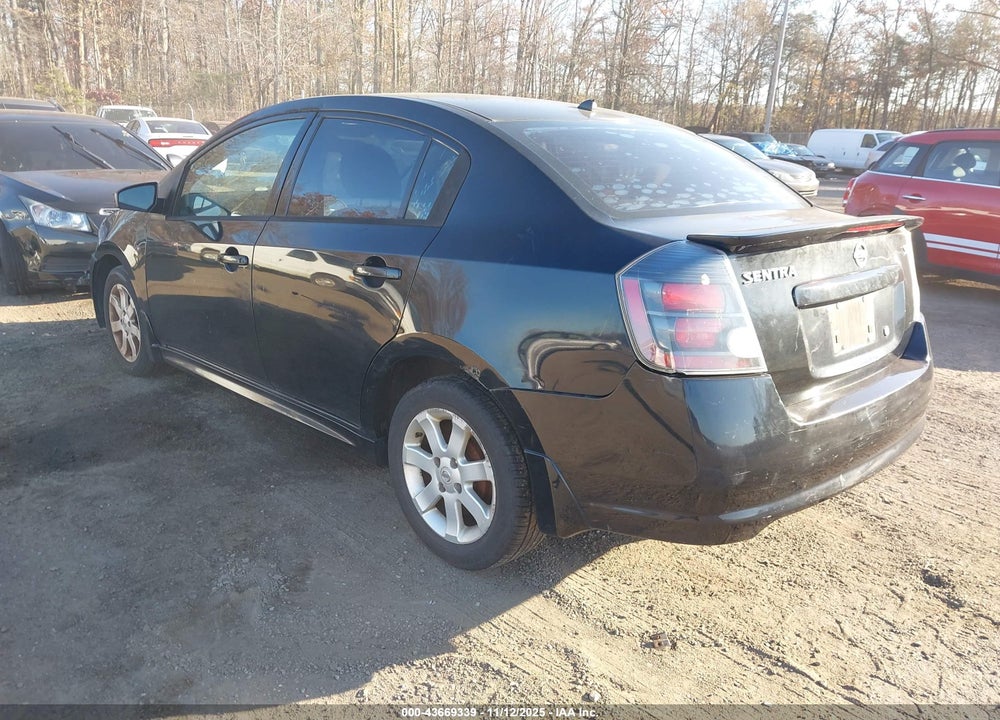 2011 NISSAN SENTRA 2.0SR VIN: 3N1AB6AP6BL647850