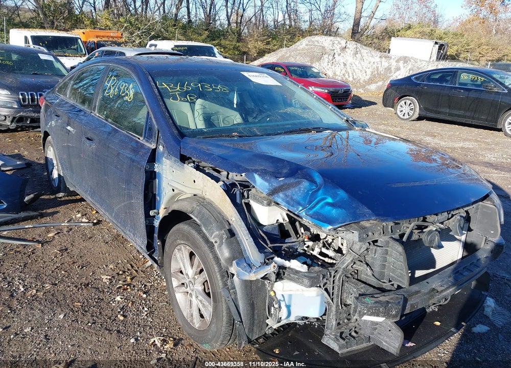 2017 HYUNDAI SONATA SE VIN: 5NPE24AF3HH496274