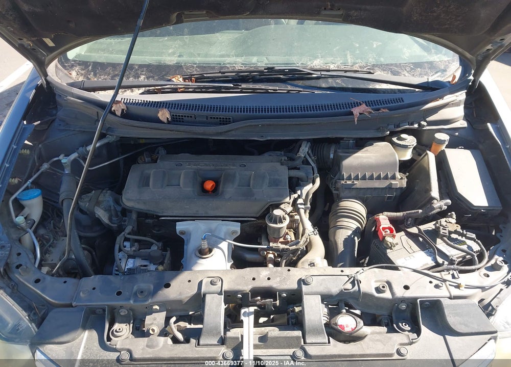 2012 HONDA CIVIC LX VIN: 19XFB2E51CE035386